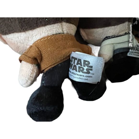 Star Wars Heroez Clipz Lot Mini Plush Han Solo, QI’RA and LANDO NWT - Picture 6 of 7